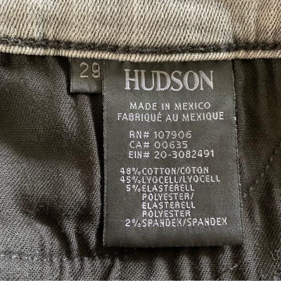 Hudson Crop Harkin Super Skinny With Cuff New With Partial Tag - Picture 8 of 12